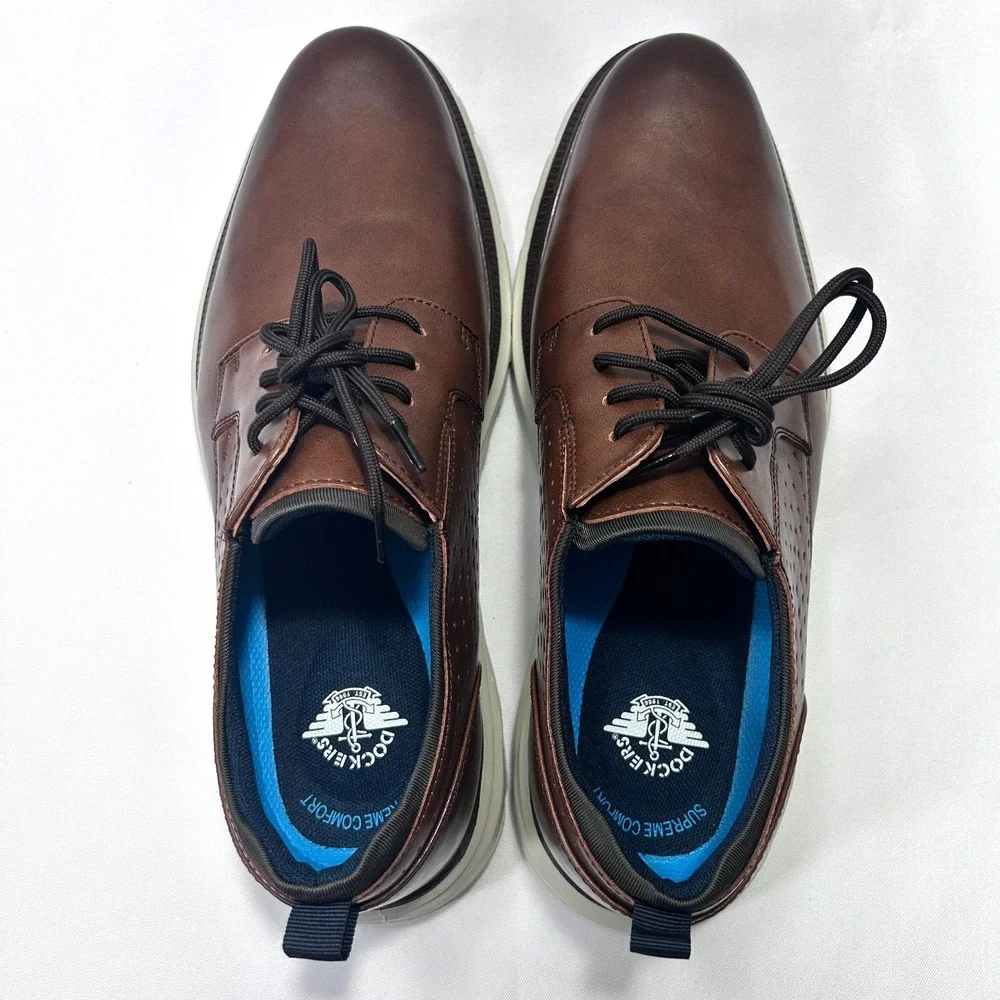 Dockers Finley Casual Lace Up Oxford Men's Shoes‎ Brown US 10M
